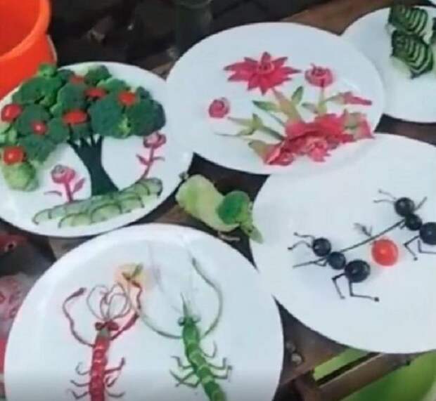 Не для забавы: 6-летняя девочка, которую бросила мать, виртуозно владеет огромным ножом
