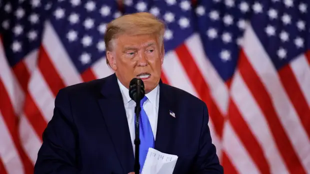 Трамп заявил, что при подсчёте «законных» голосов легко выиграл выборы