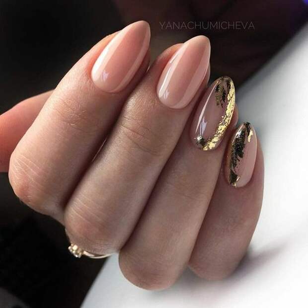 Маникюр на каждый день — нюд
