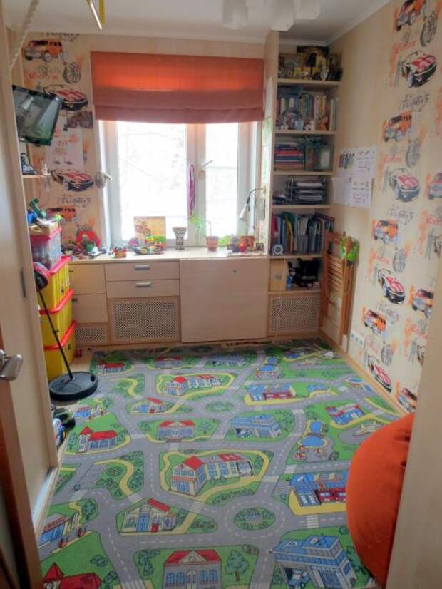 Комната для мальчика, детская комната 9 метров, мебель-трансформер