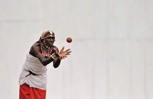 крикет у воинов масаи, фото