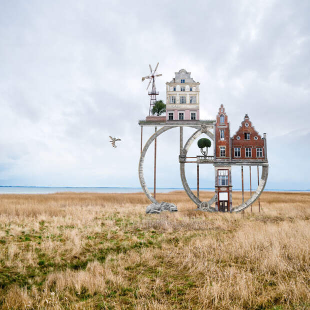 Сюрреалистическая архитектура от Matthias Jung