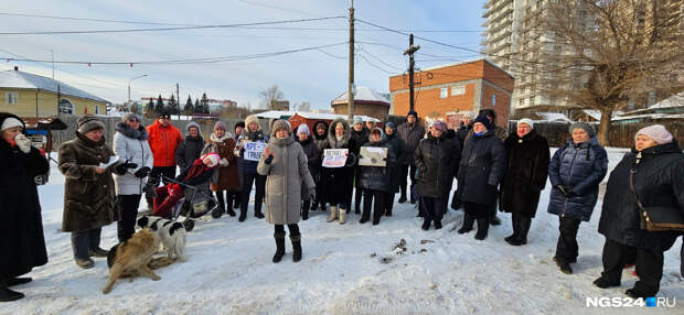 В Красноярске николаевцы записали новое видеообращение к властям