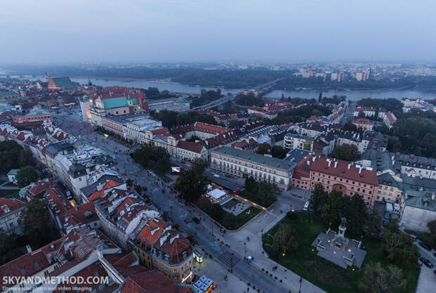 Варшава с высоты