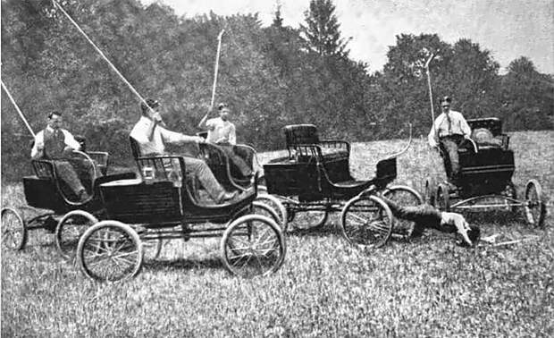 Автомобильное поло: опасная игра для джентльменов на колесах XX век, авто, автомобильное поло, автоспорт, архивные снимки, архивные фото, начало века, познавательно