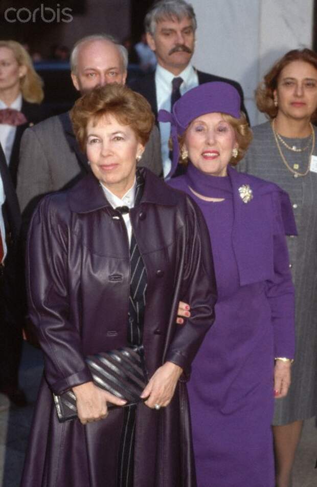 Raisa Gorbachev and Estee Lauder