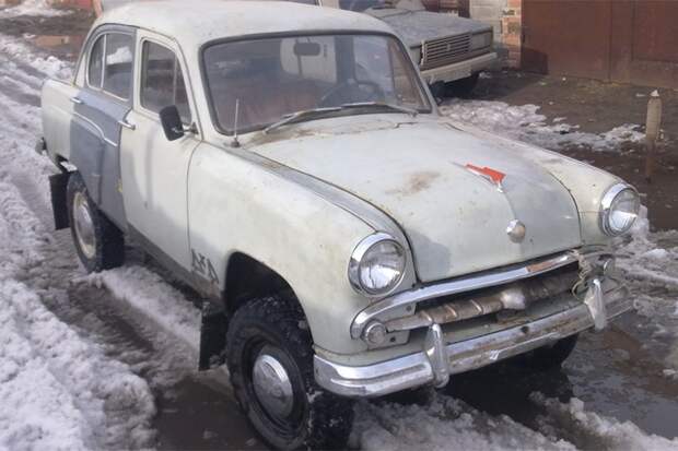 Омич отреставрировал полноприводный Москвич 1957 года Москвич-410, восстановление, москвич, олдтаймер, реставрация
