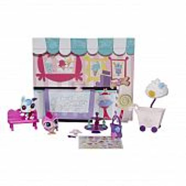 Тематический игровой набор Littlest Pet Shop Кафе с вкусняшками