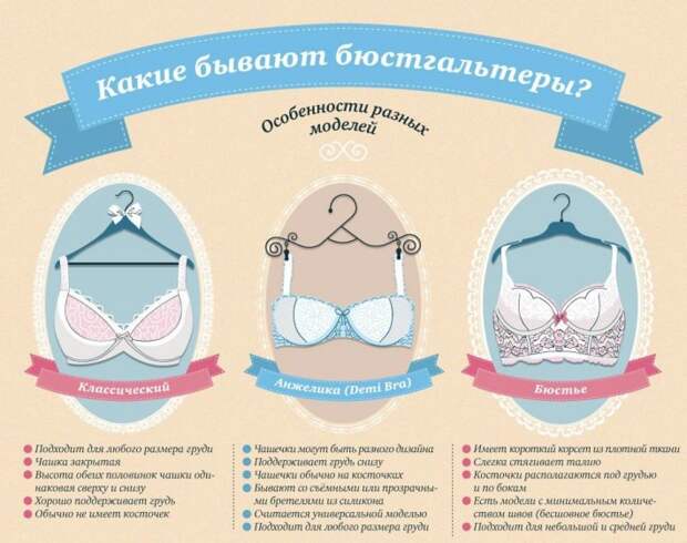 выбираем бюстгальтеры