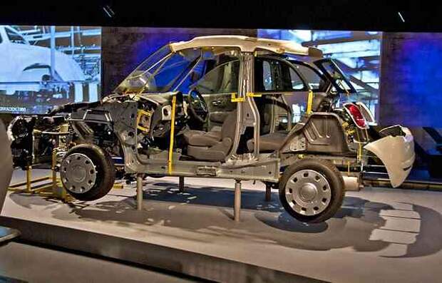 Музей авто истории в турине, италия. (трафик)