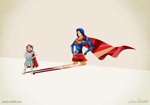 Супертени: Сила детского воображения картина, ребенок, супергерой