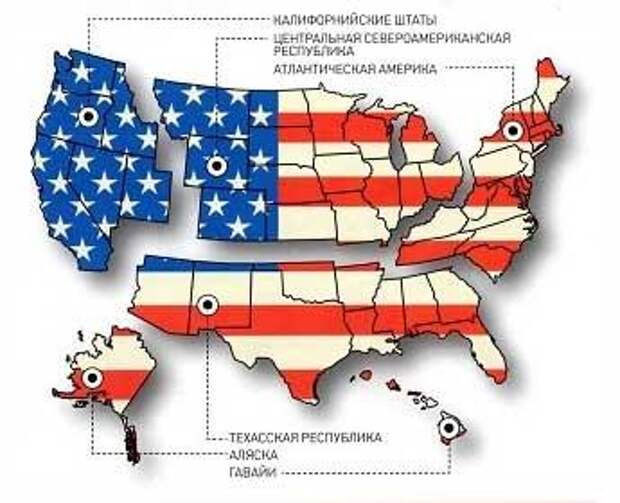Распад США и его возможные сценарии