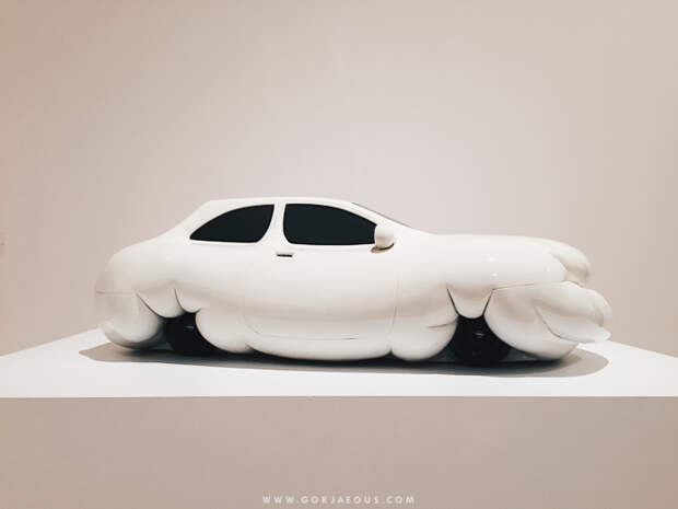 I took this photo mainly because (1) I found it cute; and (2) it reminded me of my brother who absolutely loves cars.