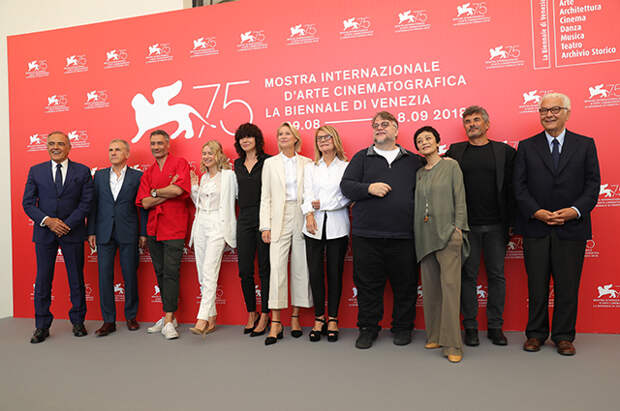 Члены жюри 75-го Венецианского кинофестиваля