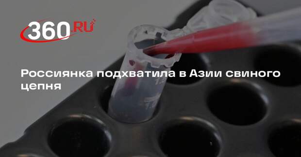 Россиянка подхватила в Азии свиного цепня