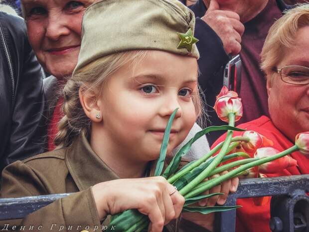 Парад победы в Донецке 9.05.2015.  день победы, донбасс, новоросия