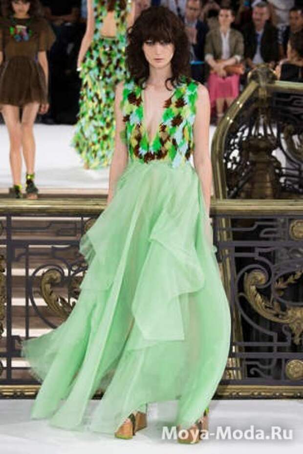 Модные сарафаны весна-лето 2015 John Galliano