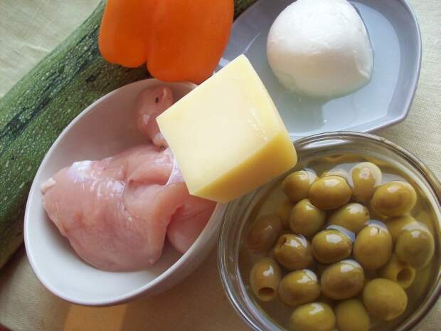 продукты для запеканки из кабачков