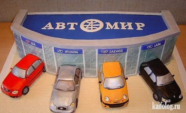 Прикольные торты (70 фото)