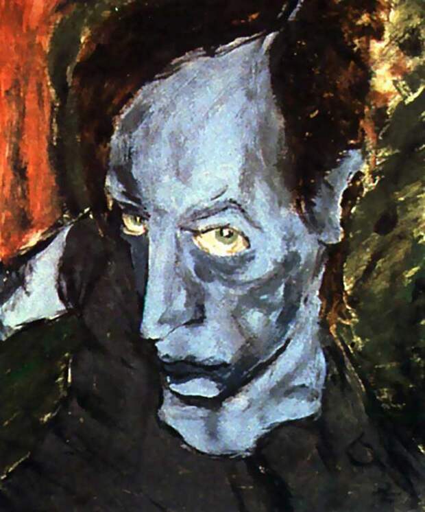 Portrait of JO – 1976 дэвид боуи, живопись