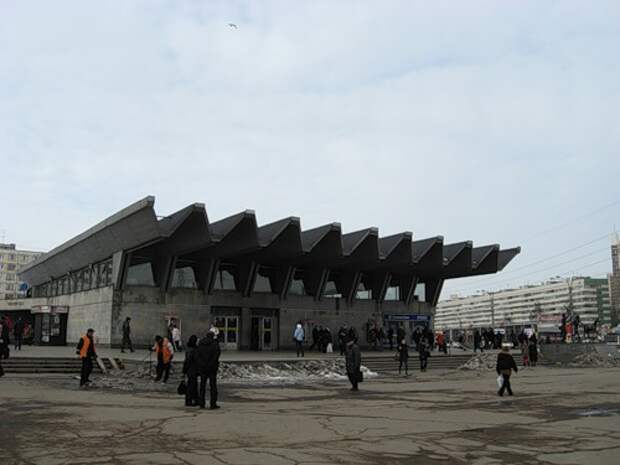 Метро пионерская спб старые фото