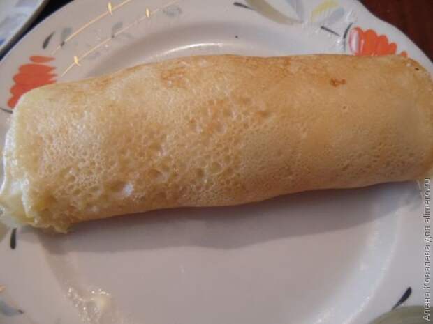 Блины с клубникой Блины с клубникой