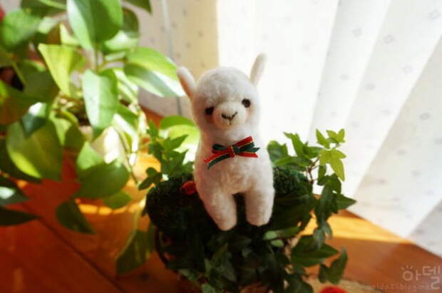 Картинка валяная овечка своими руками