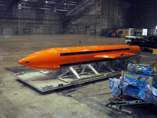 7. GBU43/B — 11 тонн. США. бомбы, история, ссср, ядерное оружие