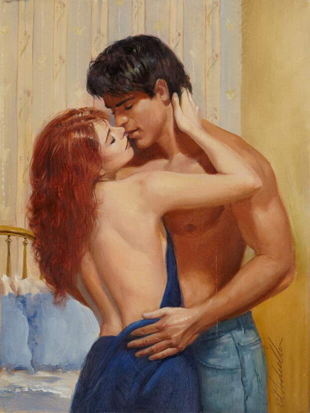 Любовь и страсть: картины Ed Tadiello Любовь и страсть: картины Ed Tadiello