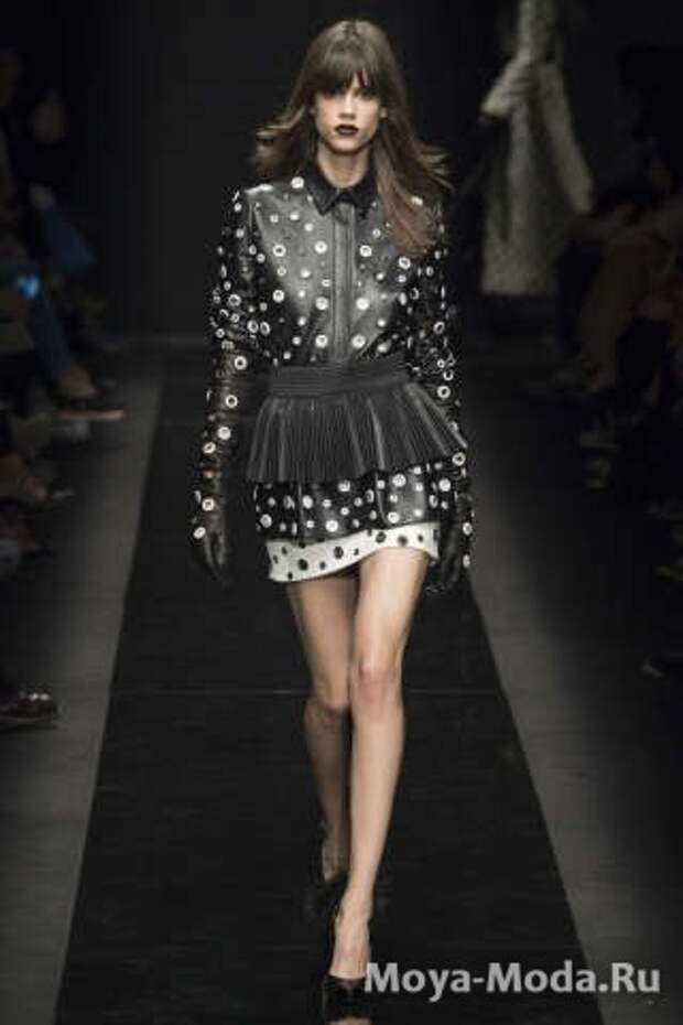 Модные коктейльные платья осень-зима 2015-2016 Emanuel Ungaro