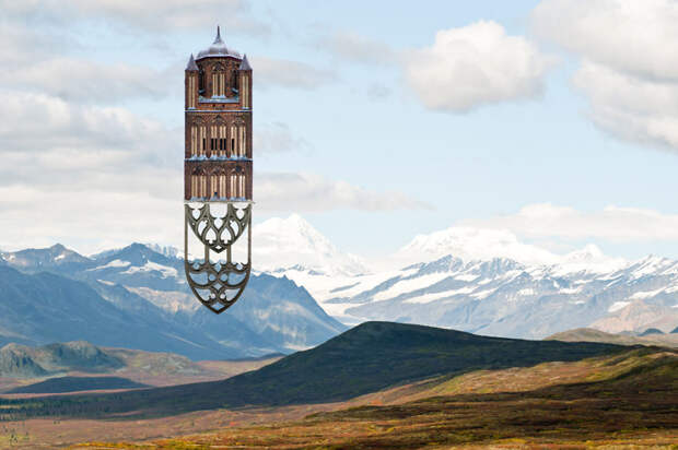 Сюрреалистическая архитектура от Matthias Jung