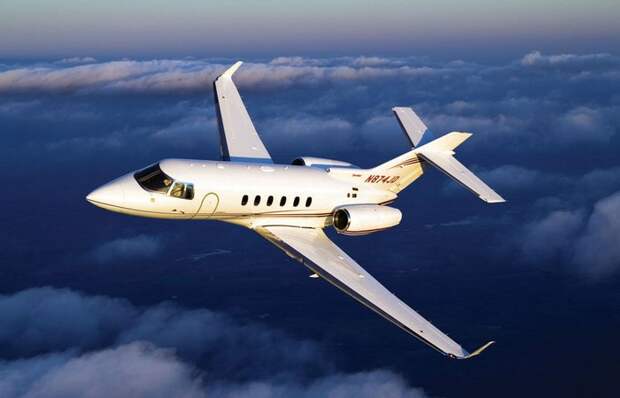 Частный самолет Hawker 850XP.