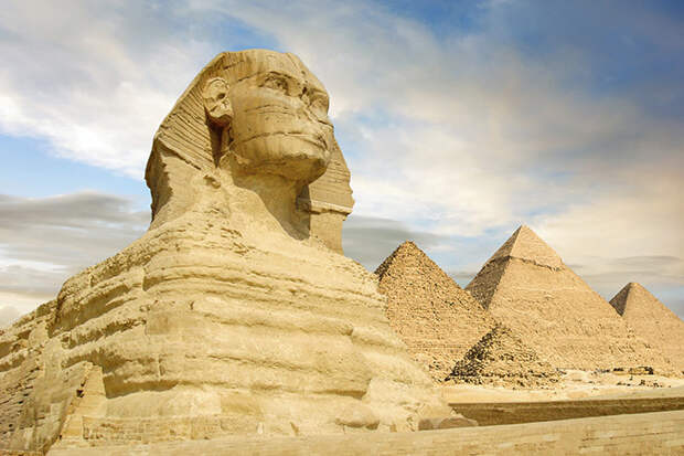 Статуя сфинкса в Гизе, Египет | Дешевые страны для отдыха