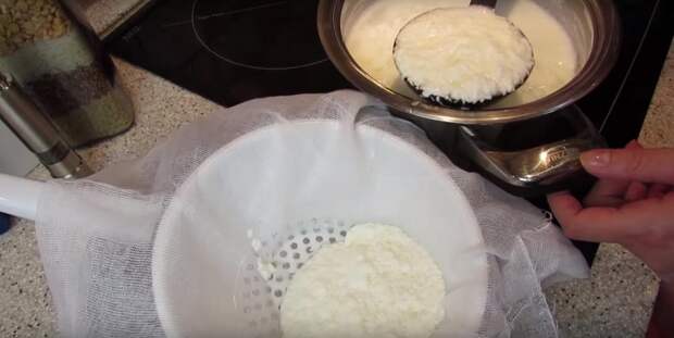 Как приготовить сыр из кефира