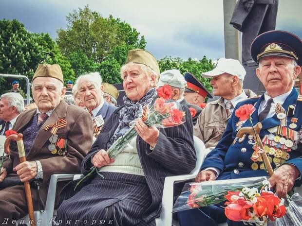 Парад победы в Донецке 9.05.2015.  день победы, донбасс, новоросия