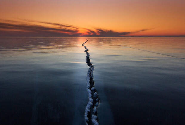 Cracking The Surface, Lake Baikal