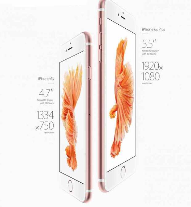 iPhone 6S is available in rose gold