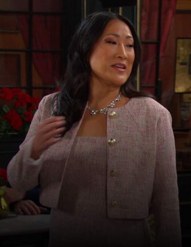 Trask refuses to give up the necklace on Days of Our Lives during the week of 3-10-25