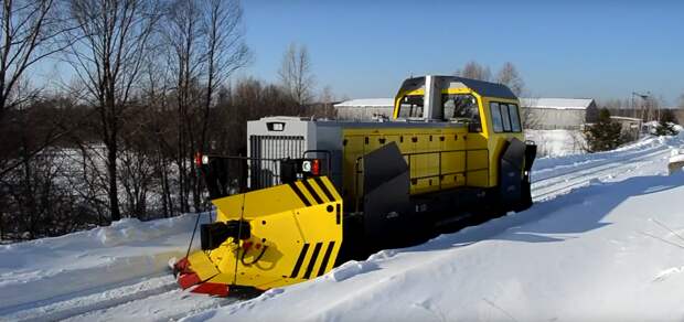 Сделанный в Удмуртии тепловоз-снегоочиститель отправят в Кировскую область
