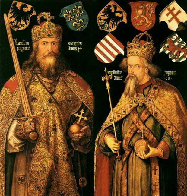 Императоры Карл и Сигизмунд, 1512 (552x579, 140 Kb)