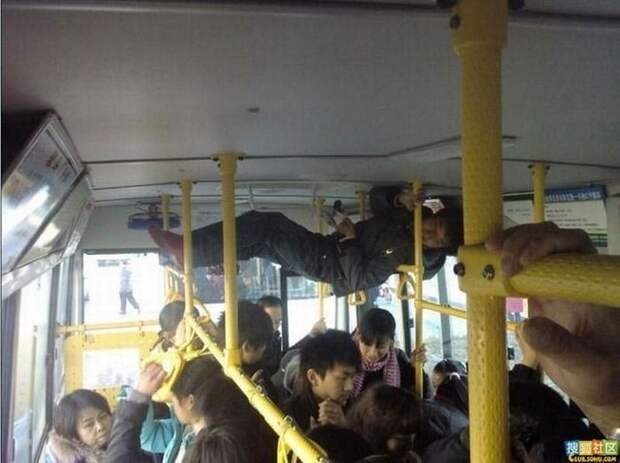 Поездка в автобусе - это не всегда скучно! авто, прикол, факты