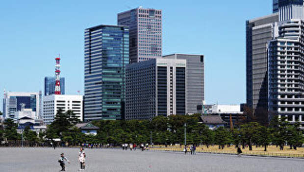 Вид на город Токио. Архивное фото