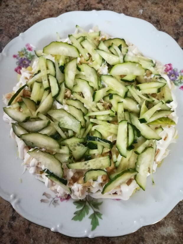Слой огурца