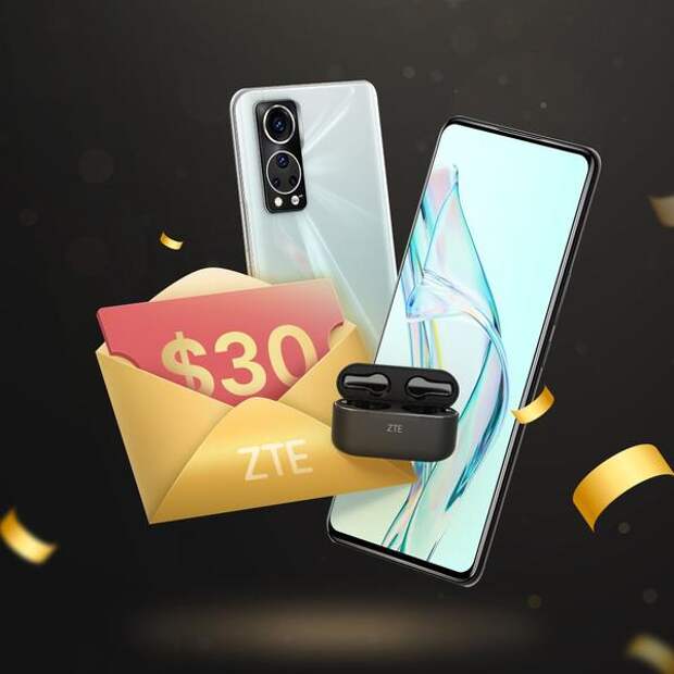 Совершенно невидимая фронтальная камера: ZTE Axon 30 прибывает в Европу