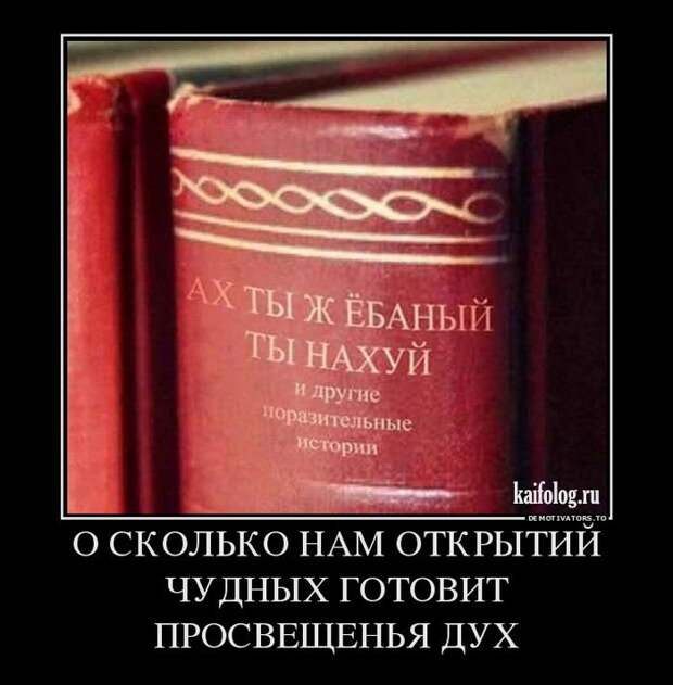 Чисто русские демотиваторы - 197 (55 демов)
