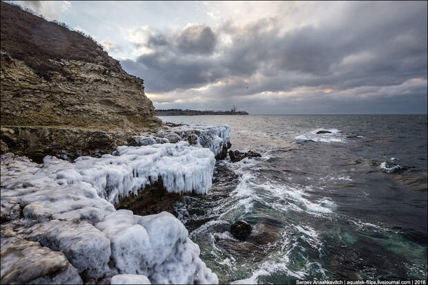 Замерзающее Черное море / Frozen Black Sea