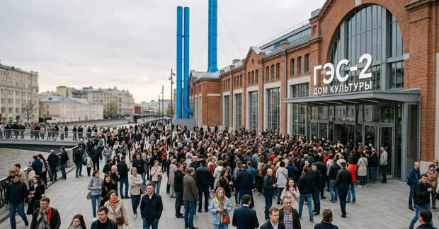 Людей эвакуируют из здания «ГЭС-2» в Москве