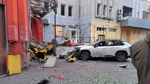 Последствия взрыва в Новой Каховке - РИА Новости, 1920, 01.10.2025