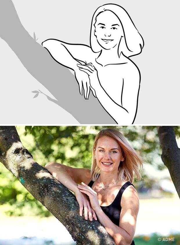 Фотопозы для девушек (подборка)