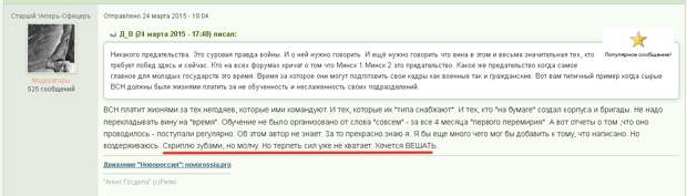 Стрелков: «Вы очень плохо говорите о фашизме»